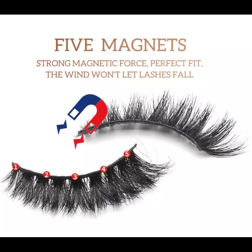 Magnetic Faux Mink Eyelashes (Boston) - Picture 5 of 15